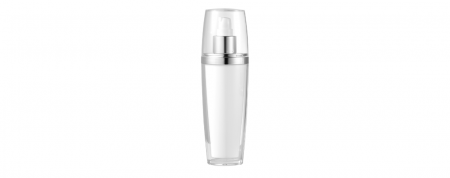 Acrylic Oval Lotion Bottle 50ml - VBA-50 Flying Symphony packaging